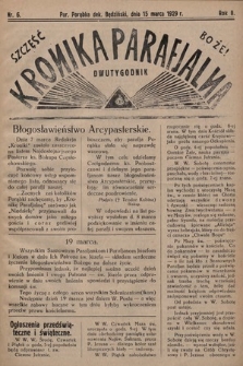Kronika Parafjalna : dwutygodnik. 1929, nr 6