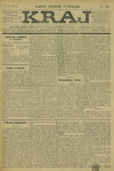 Kraj. 1873, nr 83 (10 kwietnia)