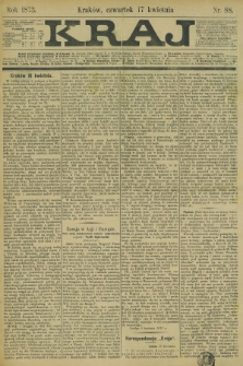 Kraj. 1873, nr 88 (17 kwietnia)