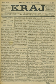 Kraj. 1873, nr 96 (26 kwietnia)