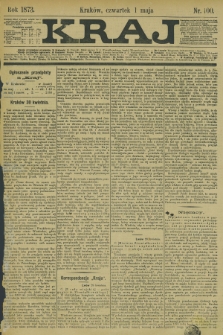 Kraj. 1873, nr 100 (1 maja)