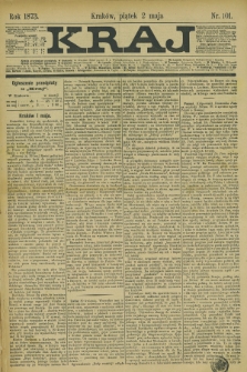 Kraj. 1873, nr 101 (2 maja)
