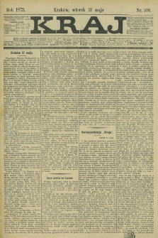 Kraj. 1873, nr 109 (13 maja)