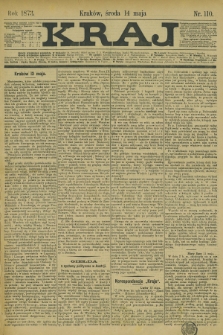 Kraj. 1873, nr 110 (14 maja)