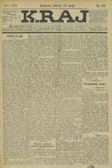 Kraj. 1873, nr 118 (24 maja)