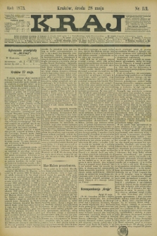 Kraj. 1873, nr 121 (28 maja)