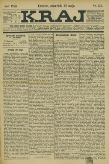Kraj. 1873, nr 122 (29 maja)