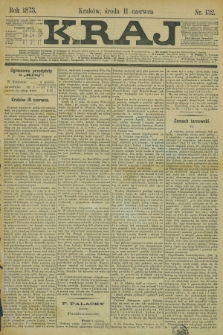 Kraj. 1873, nr 132 (11 czerwca)
