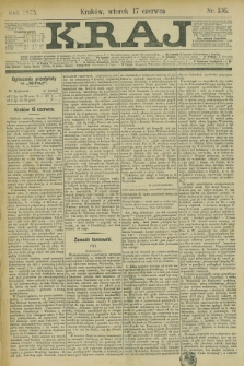 Kraj. 1873, nr 136 (17 czerwca)
