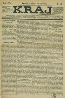 Kraj. 1873, nr 147 (29 czerwca)