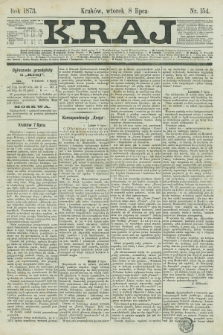 Kraj. 1873, nr 154 (8 lipca)