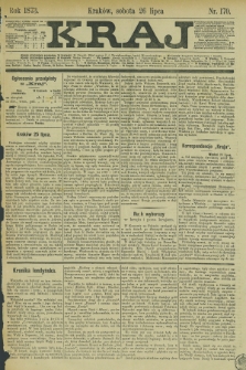 Kraj. 1873, nr 170 (26 lipca)