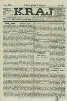 Kraj. 1873, nr 181 (8 sierpnia)