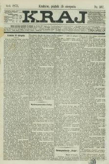 Kraj. 1873, nr 187 (15 sierpnia)