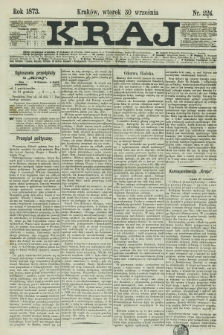 Kraj. 1873, nr 224 (30 września)