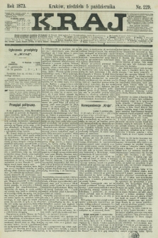 Kraj. 1873, nr 229 (5 października)