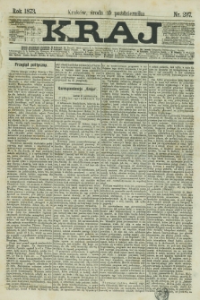 Kraj. 1873, nr 237 (15 października)
