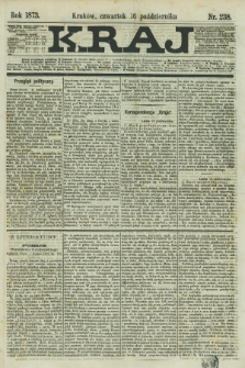 Kraj. 1873, nr 238 (16 października)