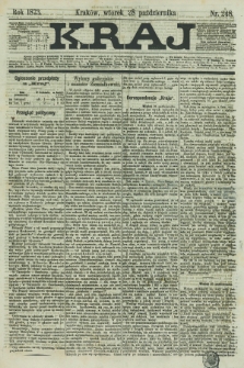 Kraj. 1873, nr 248 (28 października)