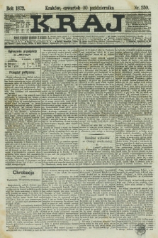 Kraj. 1873, nr 250 (30 października)