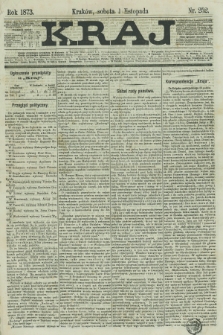 Kraj. 1873, nr 252 (1 listopada)