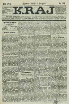 Kraj. 1873, nr 254 (5 listopada)