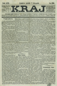 Kraj. 1873, nr 256 (7 listopada)
