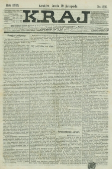 Kraj. 1873, nr 266 (19 listopada)