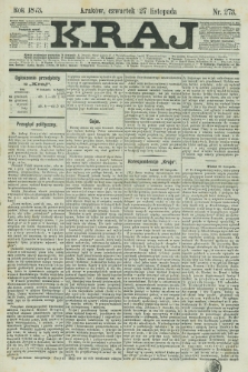Kraj. 1873, nr 273 (27 listopada)
