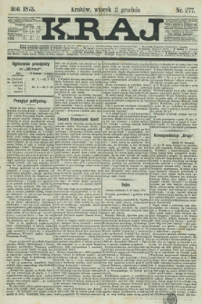 Kraj. 1873, nr 277 (2 grudnia)