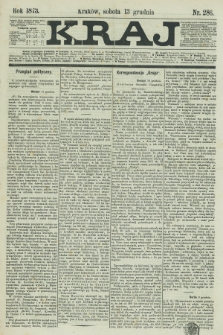 Kraj. 1873, nr 286 (13 grudnia)
