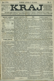 Kraj. 1874, nr 2 (3 stycznia)