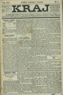 Kraj. 1874, nr 3 (4 stycznia)