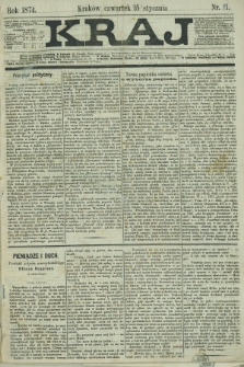 Kraj. 1874, nr 11 (15 stycznia)