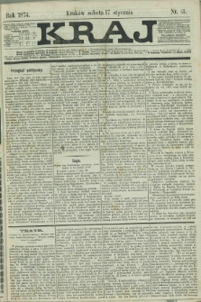 Kraj. 1874, nr 13 (17 stycznia)