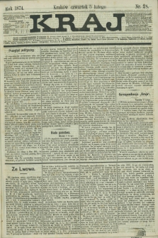 Kraj. 1874, nr 28 (5 lutego)