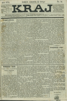 Kraj. 1874, nr 34 (12 lutego)