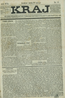 Kraj. 1874, nr 39 (18 lutego)