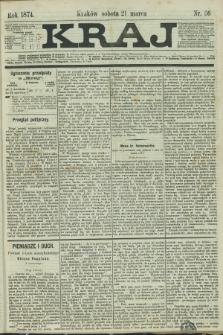 Kraj. 1874, nr 66 (21 marca)