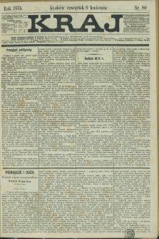 Kraj. 1874, nr 80 (9 kwietnia)