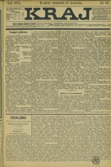 Kraj. 1874, nr 92 (23 kwietnia)