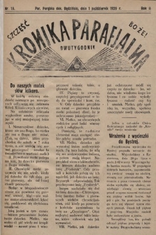 Kronika Parafjalna : dwutygodnik. 1929, nr 19