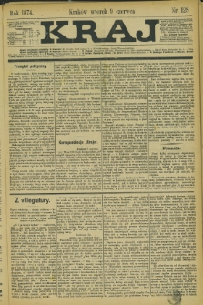 Kraj. 1874, nr 128 (9 czerwca)