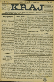 Kraj. 1874, nr 133 (14 czerwca)