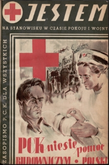 Jestem na stanowisku w czasie pokoju i wojny : ilustrowany miesięcznik Polskiego Czerwonego Krzyża. 1948, nr 5-6