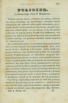 Świat Dramatyczny : pismo czasowe poświęcone teatrowi literaturze i modzie. 1839, T.1, poszyt 11 ([15 czerwca])