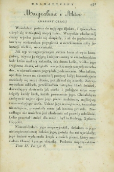 Świat Dramatyczny : pismo czasowe. 1839, T.2, poszyt 8 ([1 listopada])