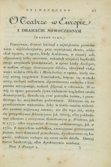 Świat Dramatyczny : pismo czasowe. 1840, T.1, poszyt 2 ([1 lutego])