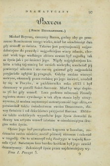 Świat Dramatyczny : pismo czasowe. 1840, T.1, poszyt 5 ([15 marca])