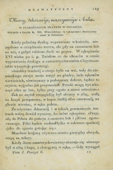 Świat Dramatyczny : pismo czasowe. 1840, T.1, poszyt 6 ([1 kwietnia])